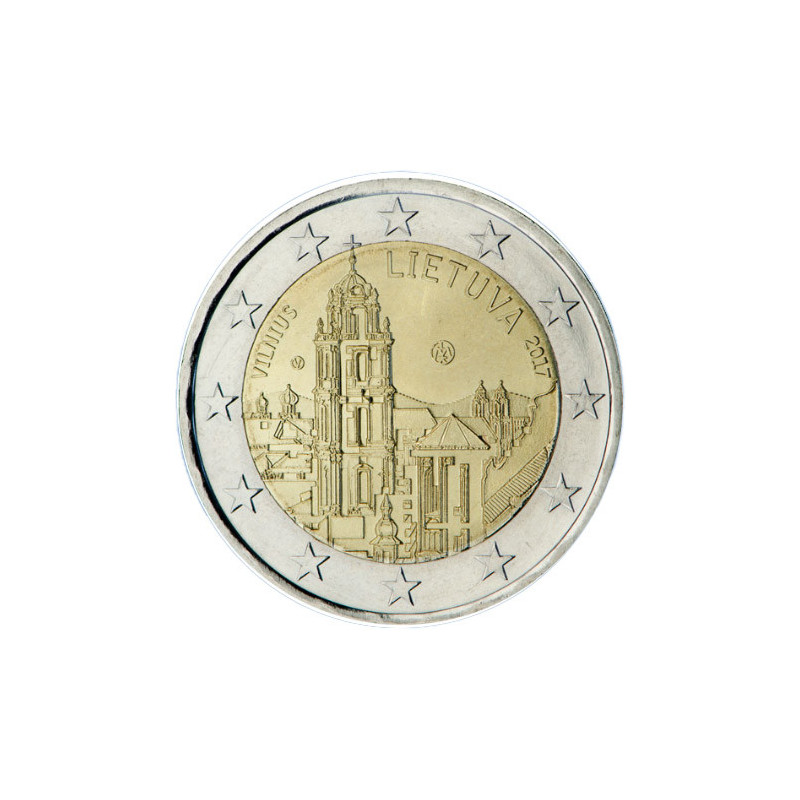 Lituanie 2017 - 2 euro commémorative Vilnius - Rouleau de 25 pièces
