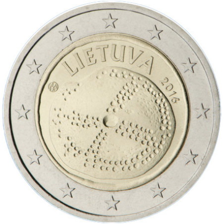 Lituanie 2016 - 2 euro commémorative Culture Baltique - Rouleau de 25 pièces