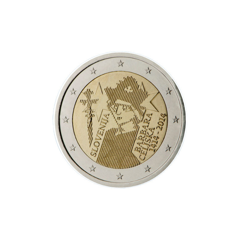 Slovénie 2014 - 2 euro commémorative Celjska - Rouleau de 25 pièces