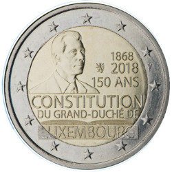 Luxembourg 2018 - 2 euro commémorative constitution - Rouleau de 25 pièces