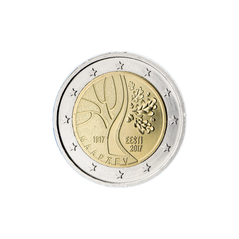 Estonie 2017 - 2 euro commémorative Indépendance - Rouleau de 25 pièces