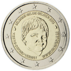 Belgique 2016 - 2 euro commémorative Child focus - Rouleau de 25 pièces