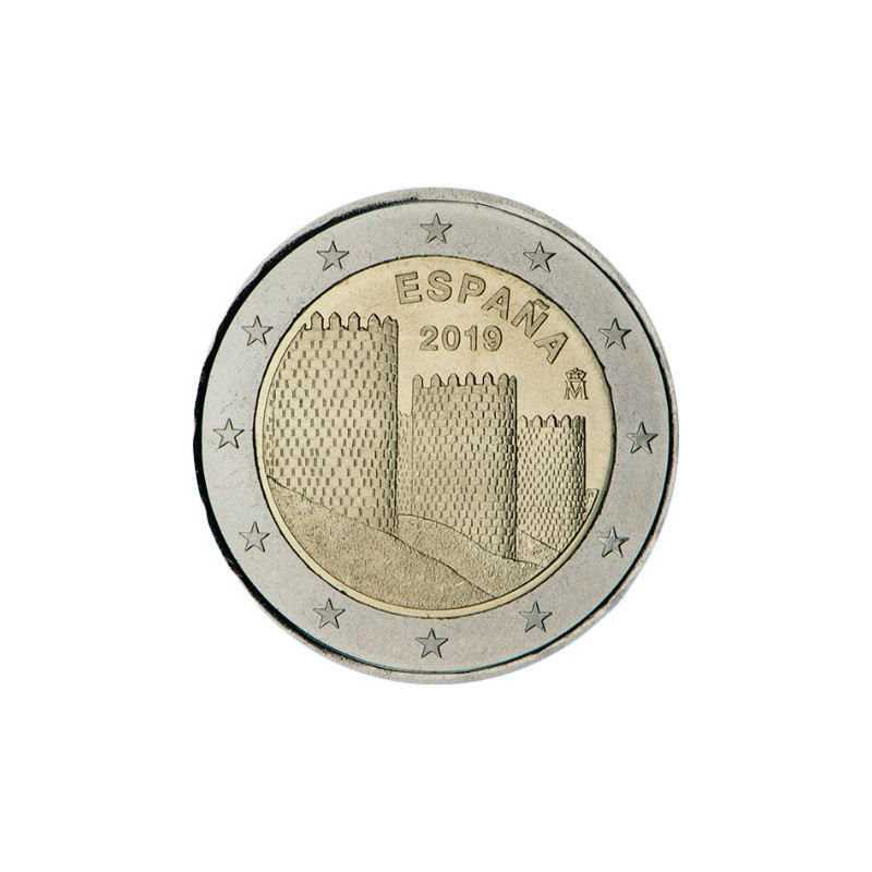 Espagne 2019 - 2 euro commémorative Avila - Rouleau de 25 pièces