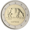 Lettonie 2016 - 2 euro commémorative Vache - Rouleau de 25 pièces