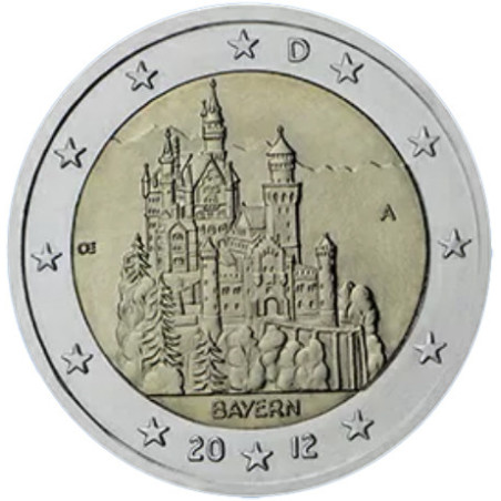 Allemagne 2012 - 2 euro commémorative - Rouleau de 25 pièces