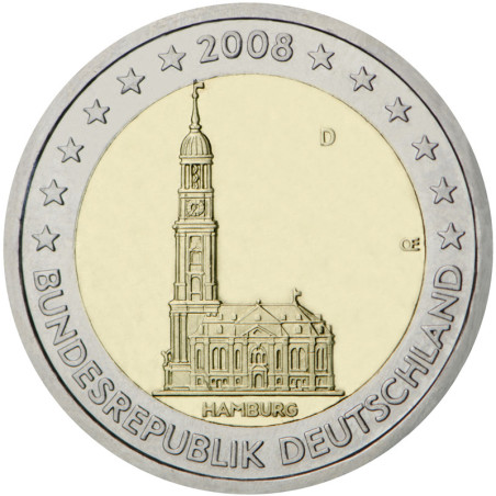 Allemagne 2008 - 2 euro commémorative - Rouleau de 25 pièces