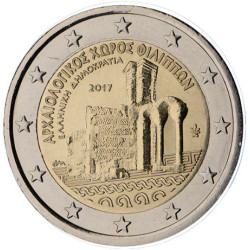 Grèce 2017 - 2 euro commémorative Philippi - Rouleau de 25 pièces