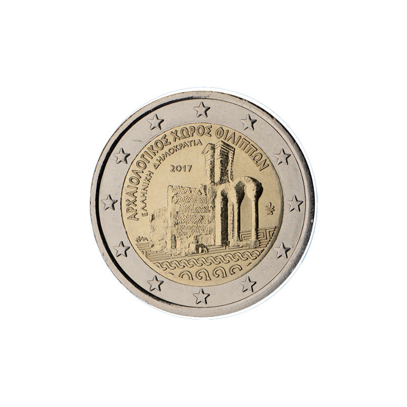Grèce 2017 - 2 euro commémorative Philippi - Rouleau de 25 pièces
