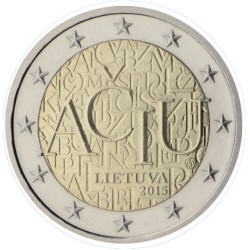 Lituanie 2015 - 2 euro commémorative ACIU - Rouleau de 25 pièces