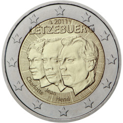 Luxembourg 2011 - 2 euro commémorative - Rouleau de 25 pièces