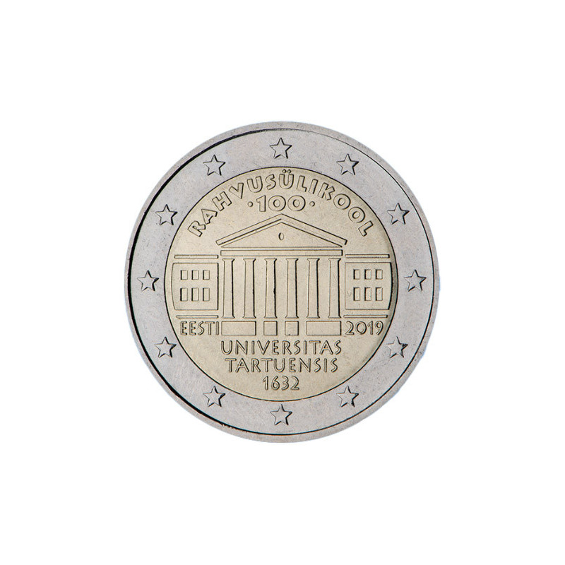Estonie 2019 - 2 euro commémorative Tartu - Rouleau de 25 pièces