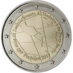 Portugal 2019 - 2 euro commémorative Madère - Rouleau de 25 pièces
