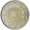 Espagne 2015 - 2 euro commémorative 30 ans du drapeau européen - Rouleau de 25 pièces