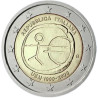 Italie 2009 - 2 euro commémorative 10 ans de la zone euro - Rouleau de 25 pièces