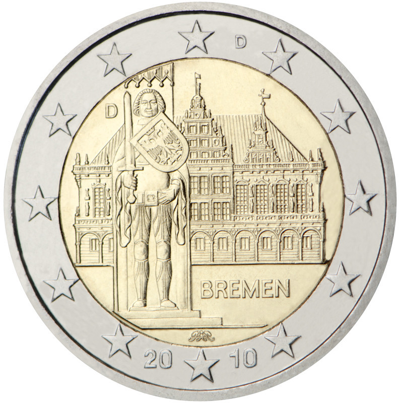 Allemagne 2010 - 2 euro commémorative - Rouleau de 25 pièces