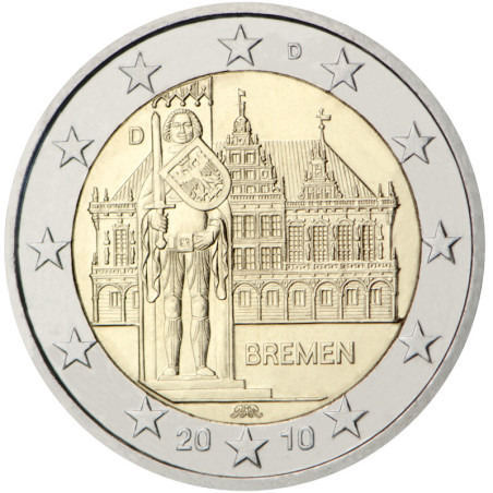 Allemagne 2010 - 2 euro commémorative - Rouleau de 25 pièces