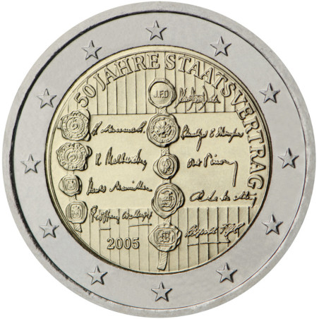 Autriche 2005 - 2 euro commémorative - Rouleau de 25 pièces