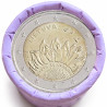 Rouleau de 25 pièces de 2 euros commémoratives – Lituanie 2023 – Ukraine – recto