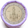 Rouleau de 25 pièces de 2 euros commémoratives – Allemagne 2015 – Eglise Saint Paul de Francfort – recto