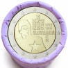 Rouleau de 25 pièces de 2 euros commémoratives – Slovénie 2011 – recto