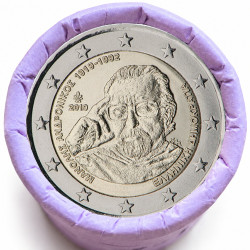 Rouleau de 25 pièces de 2 euros commémoratives – Grèce 2019 – Andronikos – recto