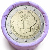 Rouleau de 25 pièces de 2 euros commémoratives – Belgique 2012 – recto