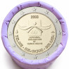 Rouleau de 25 pièces de 2 euros commémoratives – Belgique 2008 – recto