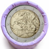 Rouleau de 25 pièces de 2 euros commémoratives – Italie 2008 – recto