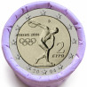 Rouleau de 25 pièces de 2 euros commémoratives – Grèce 2004 – recto