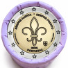 Rouleau de 25 pièces de 2 euros commémoratives – Portugal 2025 – Scoutisme international – recto