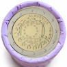 Rouleau de 25 pièces de 2 euros commémoratives – Slovénie 2015 – 30 ans du drapeau européen – recto