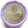 Rouleau de 25 pièces de 2 euros commémoratives – Portugal 2008 – recto