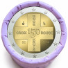 Rouleau de 25 pièces de 2 euros commémoratives – Belgique 2014 – Croix Rouge – recto