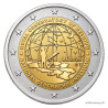 Belgique 2026 - 2 euro commémorative BE polissage inversé - Institut Géographique National et 200 ans - photo 3
