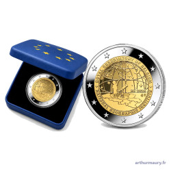 Belgique 2026 - 2 euro commémorative BE - Institut Géographique National et 200 ans - avers