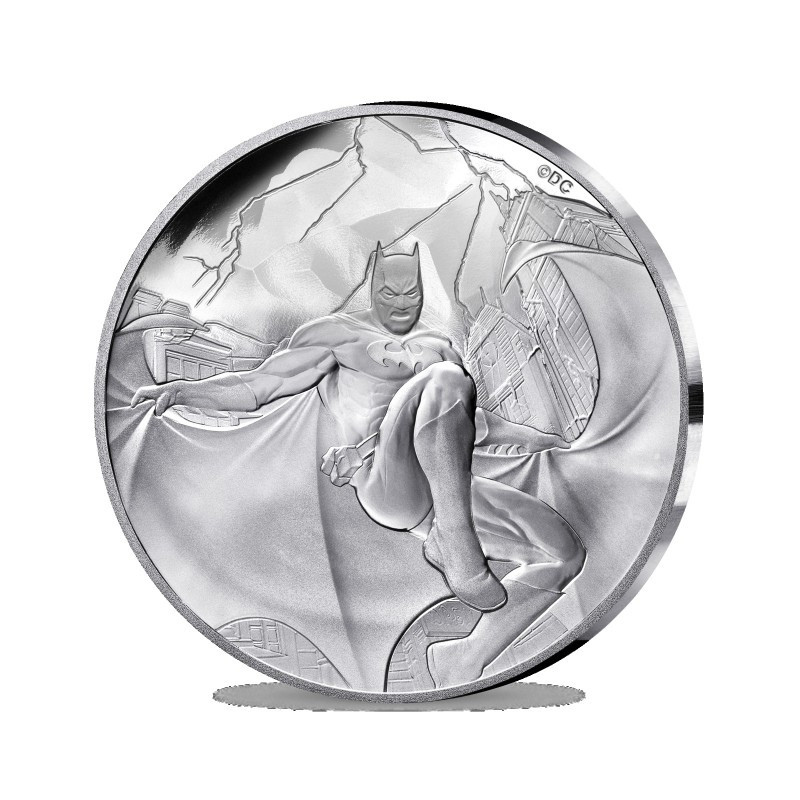 France 2026 - 10 euros Argent - Batman Argent Argent - revers