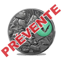 France 2026 - 10 euros Argent UNC - Batman Argent Gotham City argent non - avers