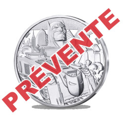 France 2026 - 10 euros Argent UNC - Batman Batmobile -argent UNC - avers