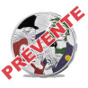 France 2026 - 50 euros Argent UNC - Batman Argent Vilains - avers