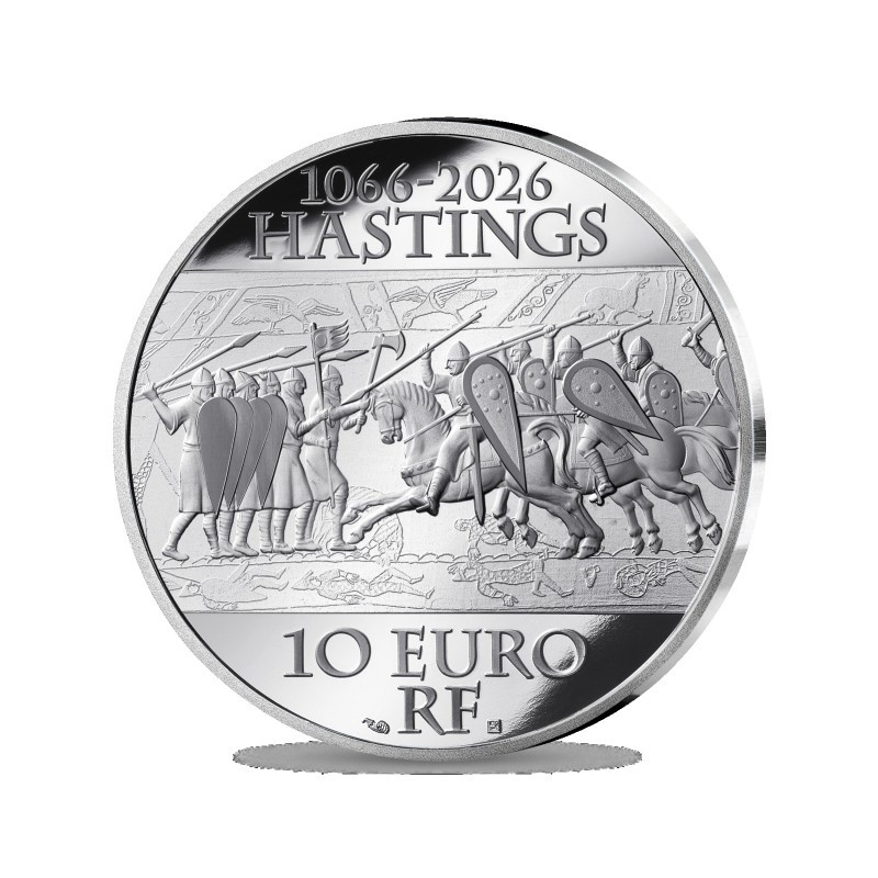 France 2026 - 10 euros Argent - Bataille d'Hastings - photo 4