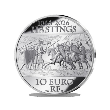 France 2026 - 10 euros Argent - Bataille d'Hastings - photo 4