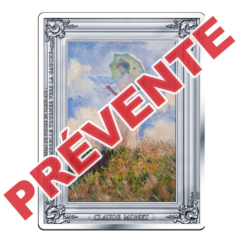 France 2026 - 10 euros Argent - Chefs-d'œuvre de musée - Monet - avers