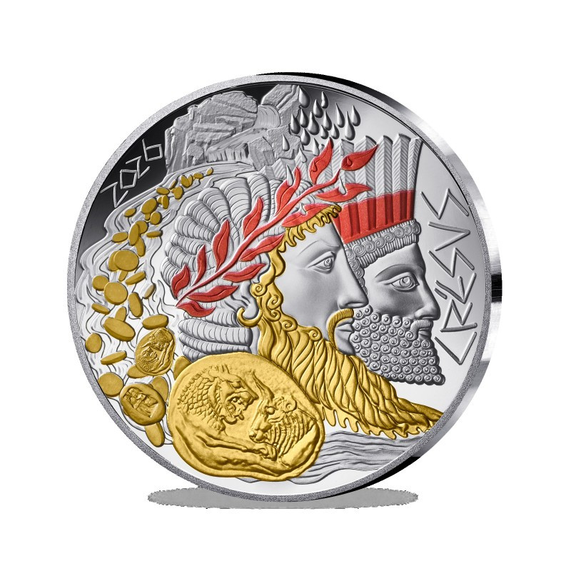 France 2026 - 10 euros Argent BE - Semeuse  - Crésus - revers