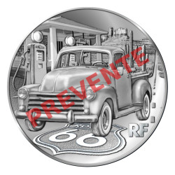 France 2026 - 10 euros Argent BE - Route 66