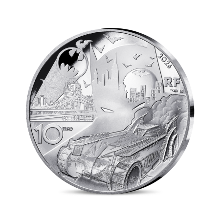 France 2026 - 10 euros Argent - Batman Argent BE