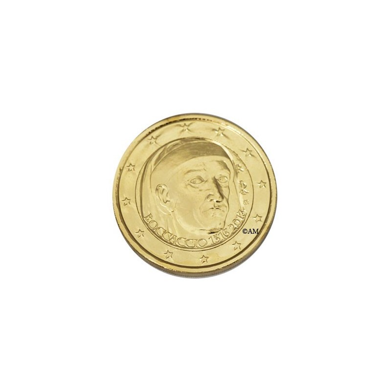 Pièce 2 Euro Boccaccio 1313 2013 Valeur