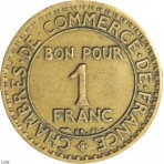 1 Franc Chambre de Commerce
