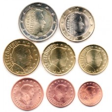 Luxembourg 2004 - Série complète euro neuve