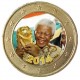 Nelson Mandela 'Coupe du Monde 2014' - 1 euro domé couleur