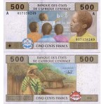 P.406 Afrique Centrale Gabon - Billet de 500 Francs